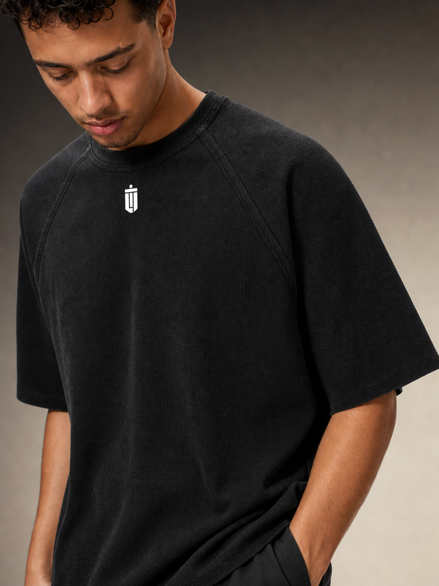 Signature Oversized Waffle Tee
