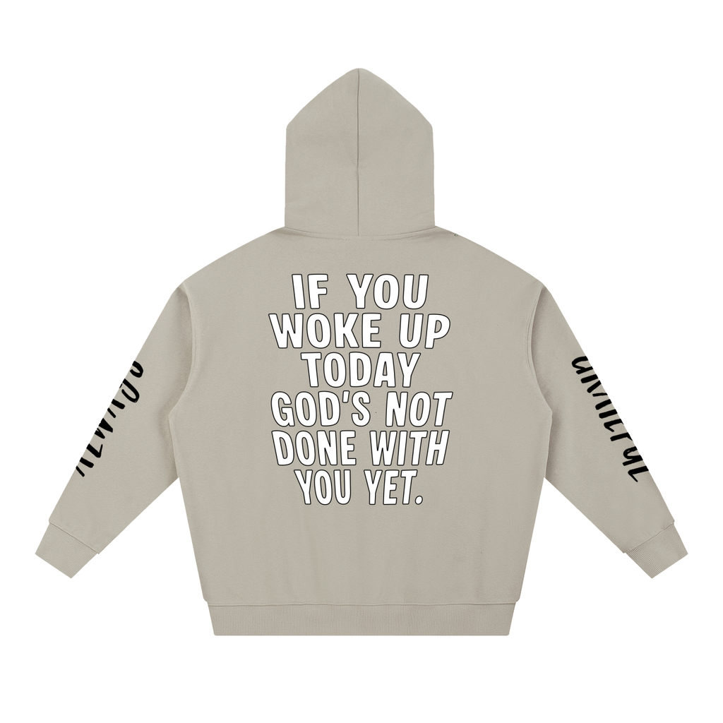 Heavyweight "GODS NOT DONE" Hoodie