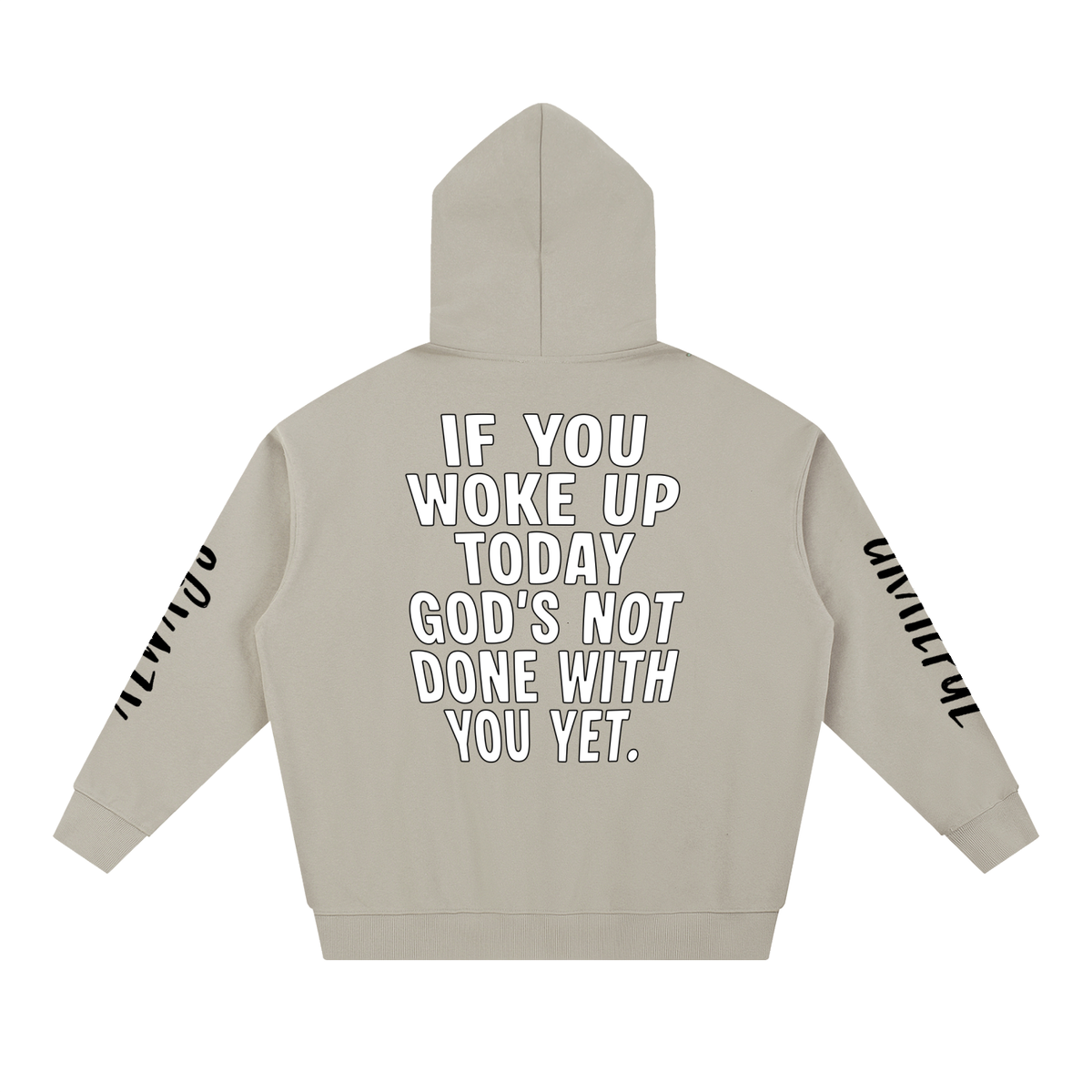 Heavyweight "GODS NOT DONE" Hoodie