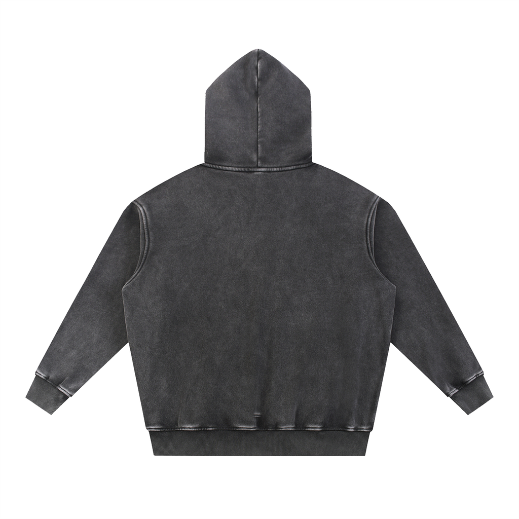 "He Is First" Vintage Wash Hoodie