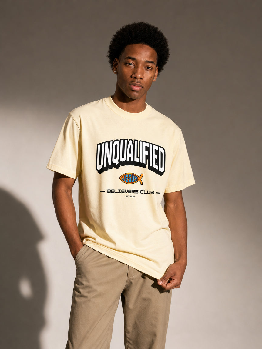 Believers Club Oversized Tee