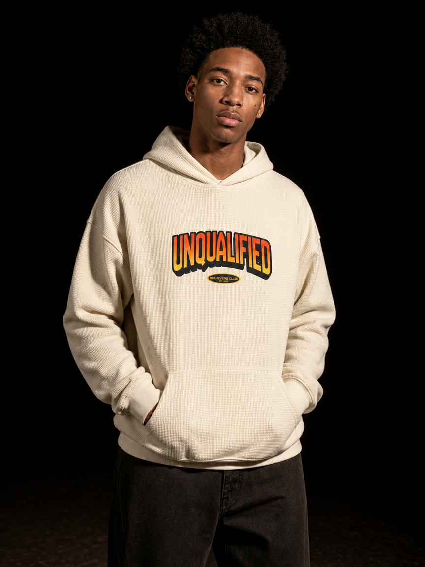Believers Club Waffle Hoodie