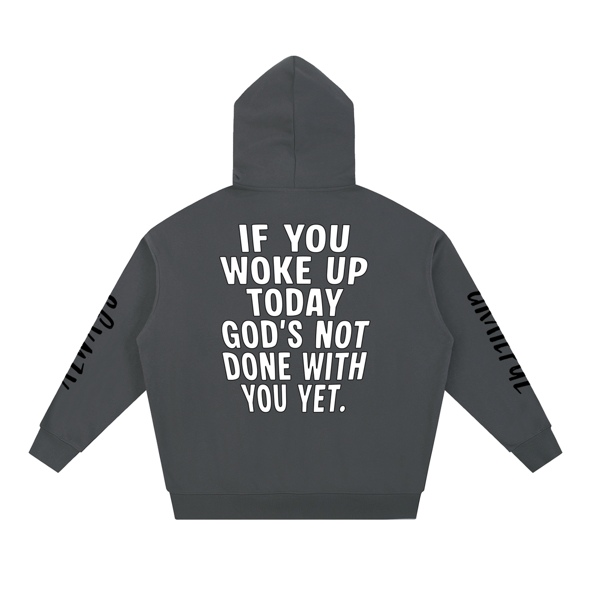 Heavyweight "GODS NOT DONE" Hoodie