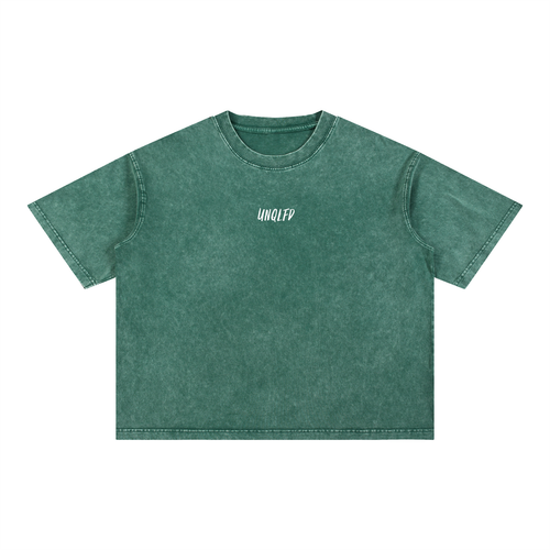 "GODS NOT DONE WITH YOU" Mineral Wash Tee