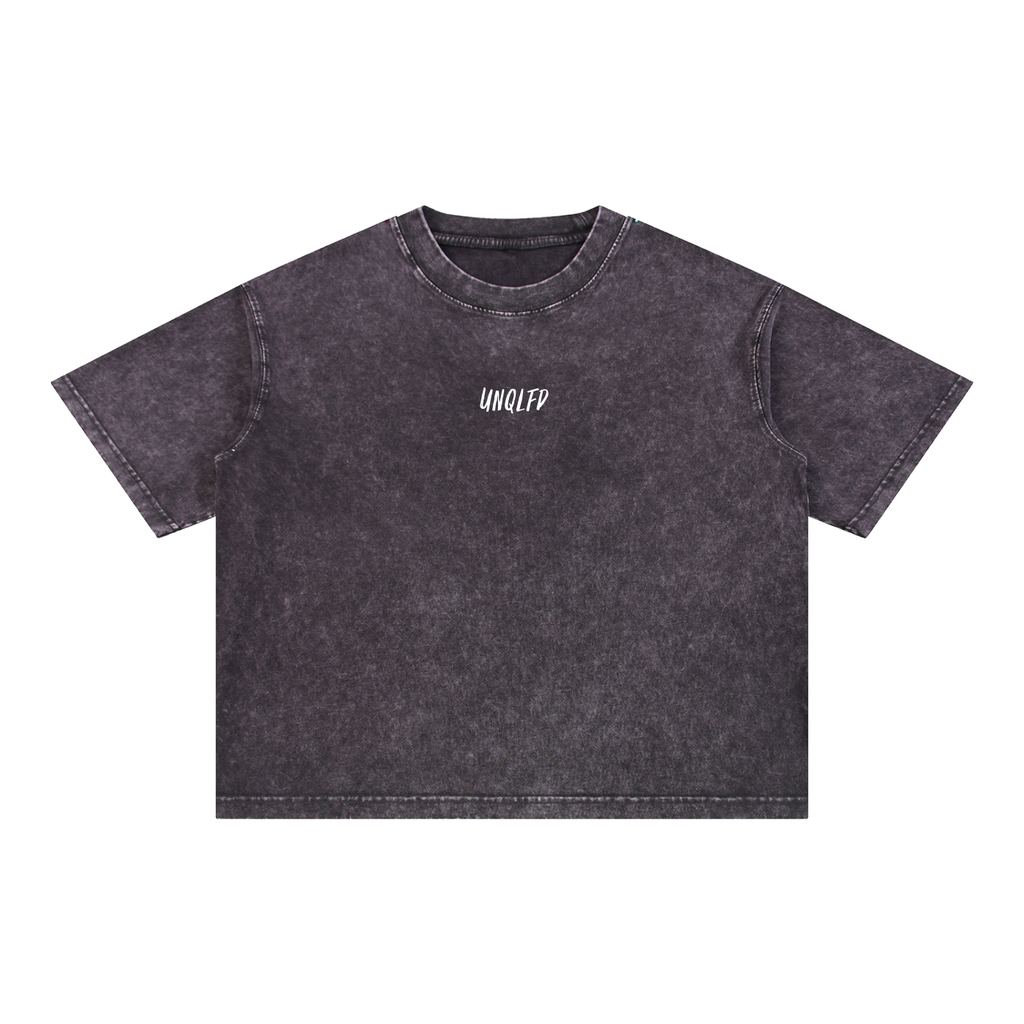 "GODS NOT DONE WITH YOU" Mineral Wash Tee