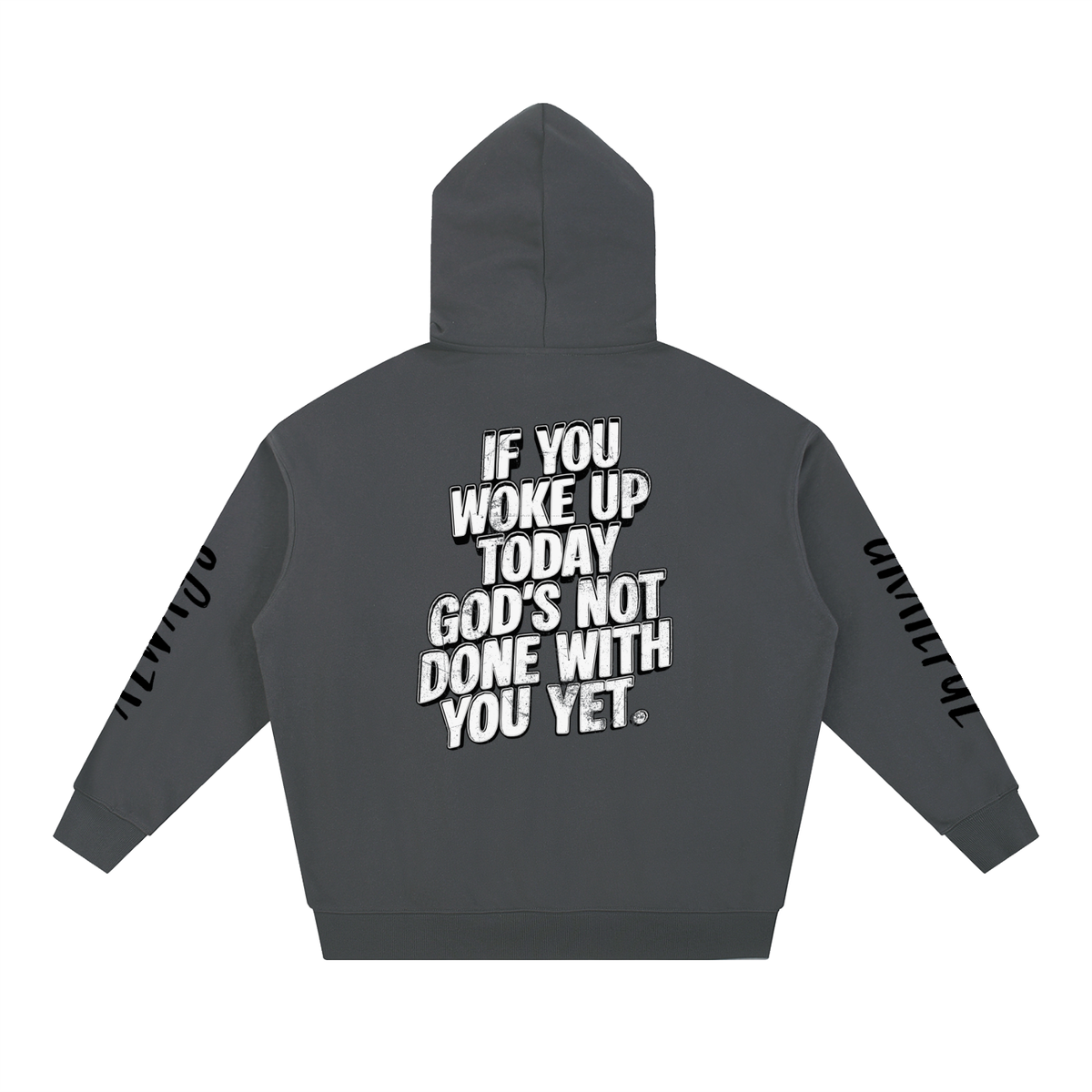 Heavyweight "GODS NOT DONE" Hoodie