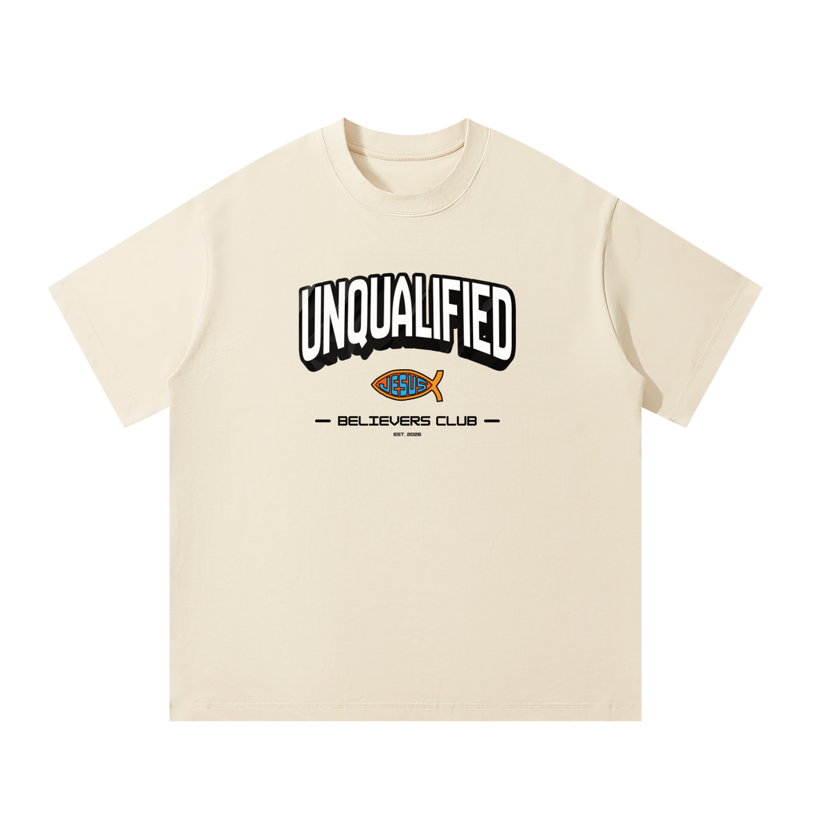 Believers Club Oversized Tee