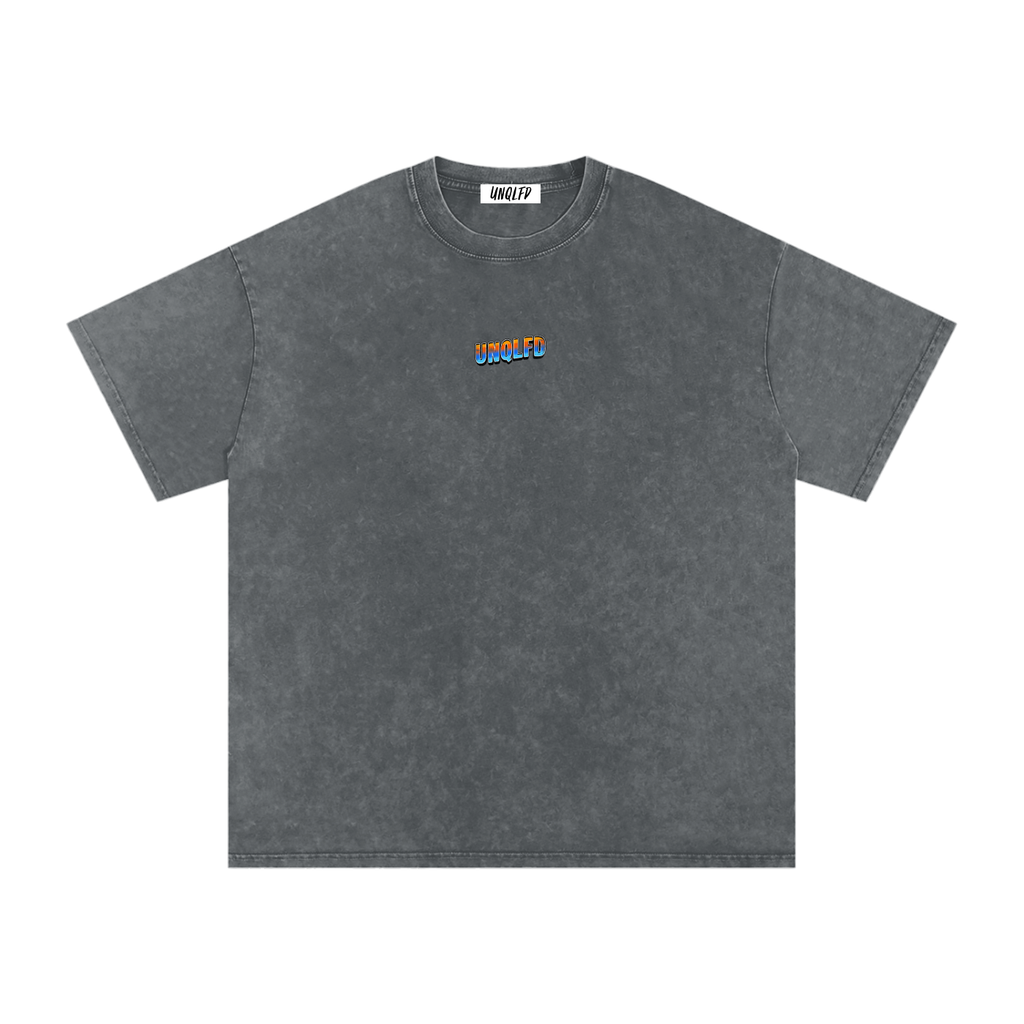 "LEAN NOT ON YOU" Snow Washed Tee