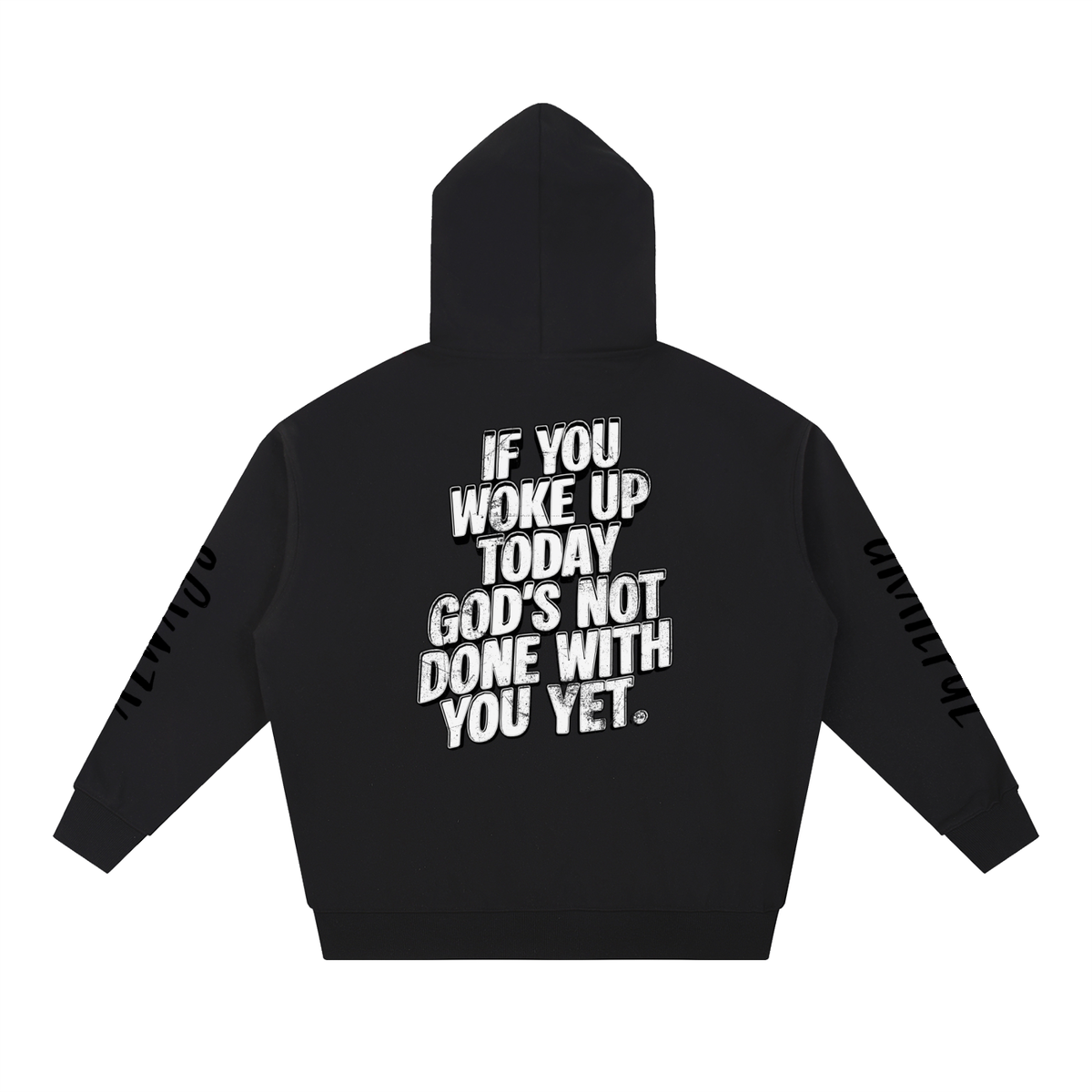 Heavyweight "GODS NOT DONE" Hoodie