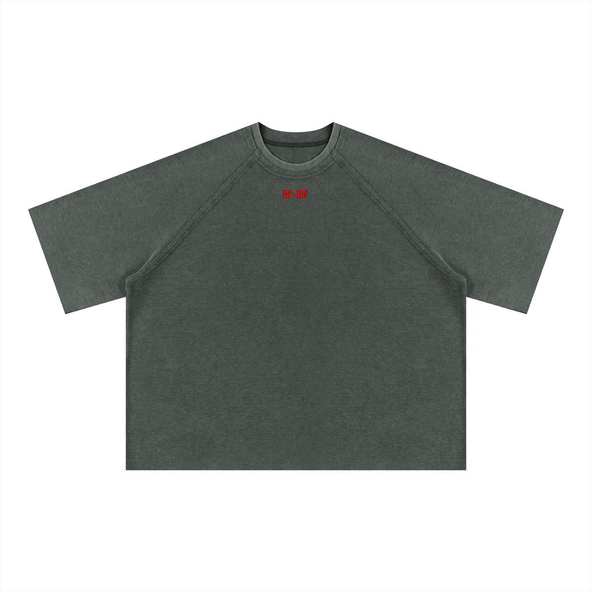 "HE IS GREATER THAN ME" Waffle Tee